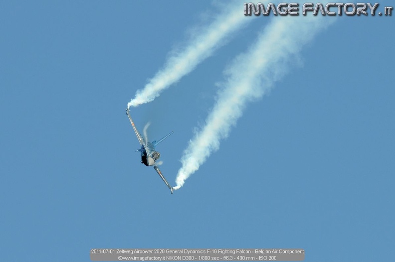 2011-07-01 Zeltweg Airpower 2020 General Dynamics F-16 Fighting Falcon - Belgian Air Component.jpg